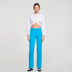 Femme SANDRO Jean à Plis