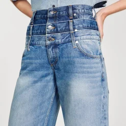 Femme SANDRO Jean à Triple Ceinture