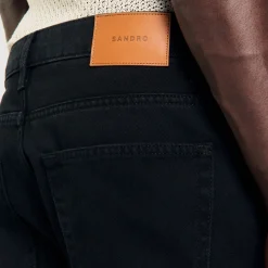 Homme SANDRO Jean Coupe Droite
