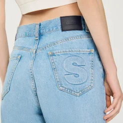 Femme SANDRO Jean Droit Taille Basse
