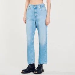 Femme SANDRO Jean Droit Taille Basse
