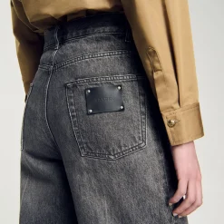 Femme SANDRO Jean Droit Taille Basse