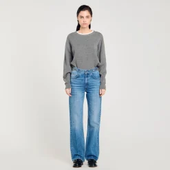 Femme SANDRO Jean Détail Gourmettes