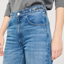 Femme SANDRO Jean Détail Gourmettes