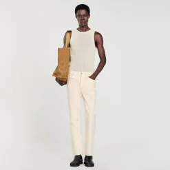 Homme SANDRO Jean En Coton