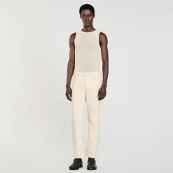 Homme SANDRO Jean En Coton