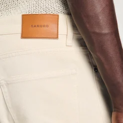 Homme SANDRO Jean En Coton