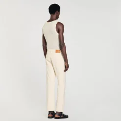 Homme SANDRO Jean En Coton