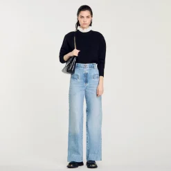 Femme SANDRO Jean Large