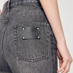 Femme SANDRO Jean Large