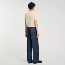 Homme SANDRO Jean Large