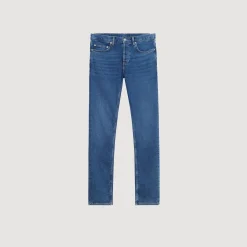Homme SANDRO Jean Slim Avec Délavage Waterless
