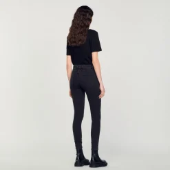 Femme SANDRO Jean Slim Taille Normale