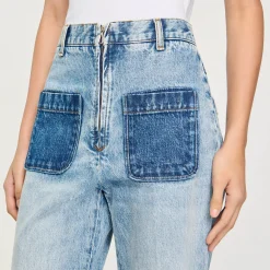 Femme SANDRO Jean Taille Haute