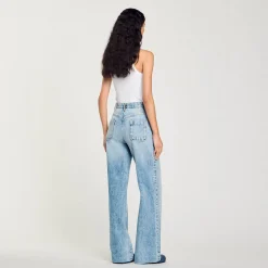 Femme SANDRO Jean Taille Haute