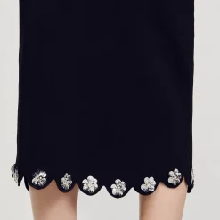 Femme SANDRO Jupe Longue En Maille