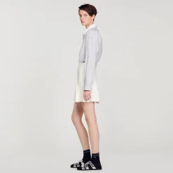 Femme SANDRO Jupe Plissée