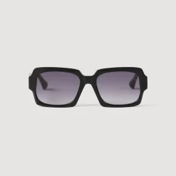 Femme SANDRO Lunettes De Soleil Carrées
