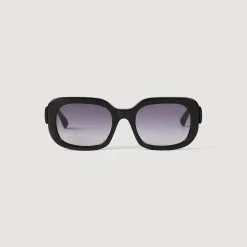Femme SANDRO Lunettes De Soleil Carrées
