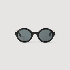 Femme SANDRO Lunettes De Soleil Rondes