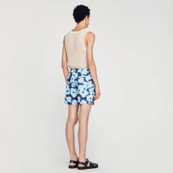 Homme SANDRO Maillot De Bain Imprimé Fleurs
