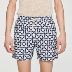 Homme SANDRO Maillot De Bain Square Cross