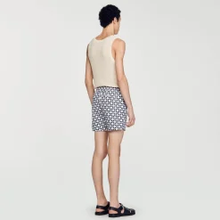 Homme SANDRO Maillot De Bain Square Cross