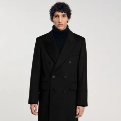 Homme SANDRO Manteau 3/4 Croisé
