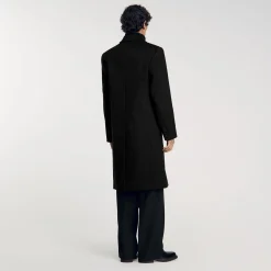 Homme SANDRO Manteau 3/4 Croisé