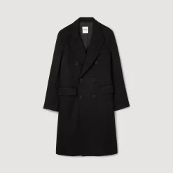 Homme SANDRO Manteau 3/4 Croisé