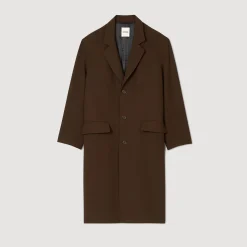 Homme SANDRO Manteau En Laine