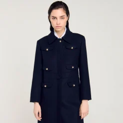 Femme SANDRO Manteau Long Cintré