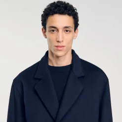 Homme SANDRO Manteau Oversize