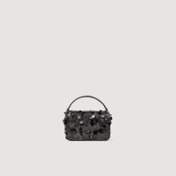 Femme SANDRO Mini Sac Yza Sequins