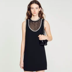 Femme SANDRO Mini Sac Yza Sequins