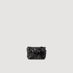 Femme SANDRO Mini Sac Yza Sequins