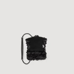 Femme SANDRO Mini Sac Yza Sequins