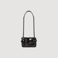 Femme SANDRO Mini Sac Yza Sequins
