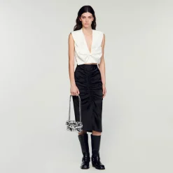 Femme SANDRO Mini Sac Yza Sequins