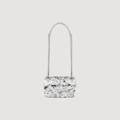 Femme SANDRO Mini Sac Yza Sequins