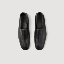Homme SANDRO Mocassins Loafers En Cuir