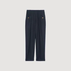 Femme SANDRO Pantalon à Plis