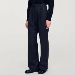 Femme SANDRO Pantalon à Rayures