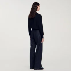 Femme SANDRO Pantalon à Rayures