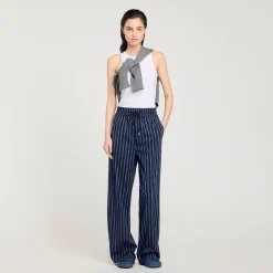 Femme SANDRO Pantalon à Rayures