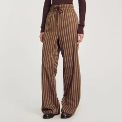 Femme SANDRO Pantalon à Rayures