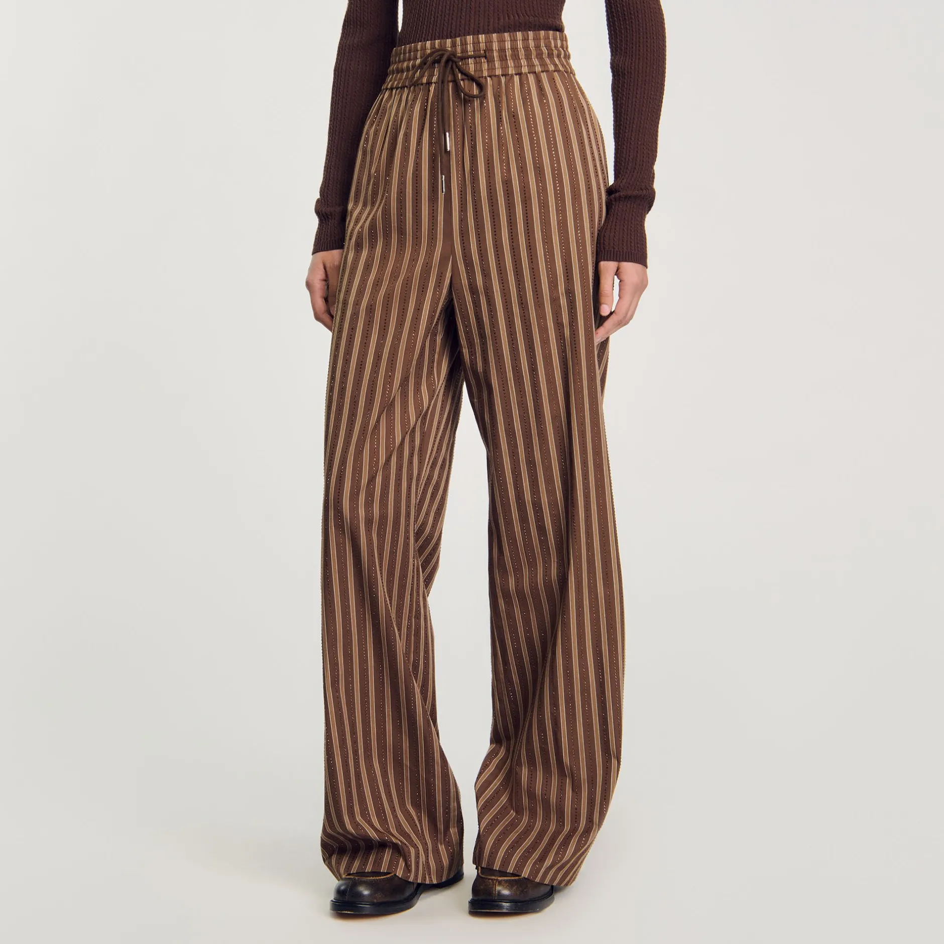 Femme SANDRO Pantalon à Rayures