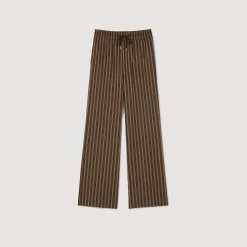 Femme SANDRO Pantalon à Rayures