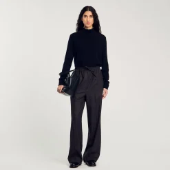 Femme SANDRO Pantalon à Rayures