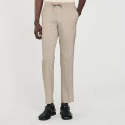Homme SANDRO Pantalon à Taille élastiquée